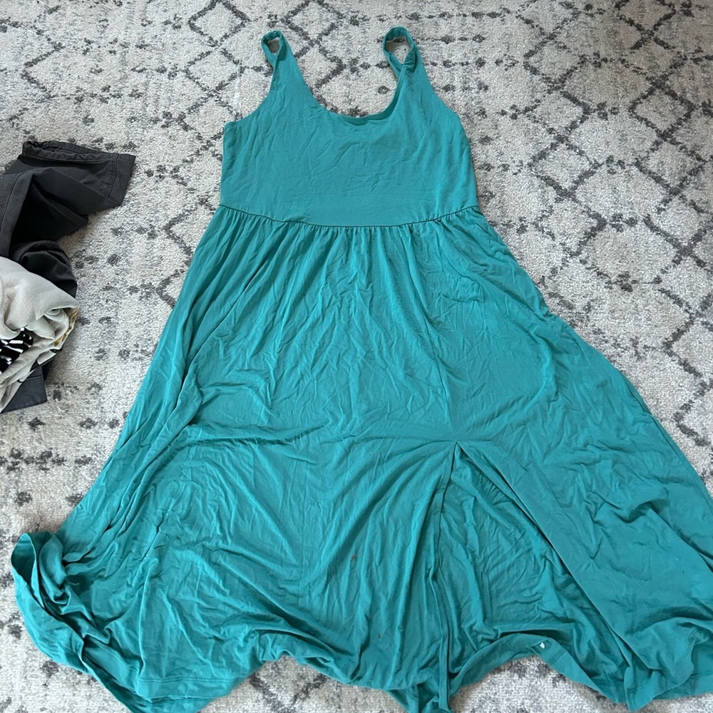 green ballet dress